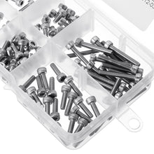 120Pcs M3 304 Stainless Steel DIN912 Screw Hex Socket Cap Repair Tools for RC Model