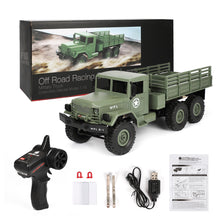 WPL B16 1/16 2.4G 6WD Military Truck Crawler Off Road RC Car With Light RTR