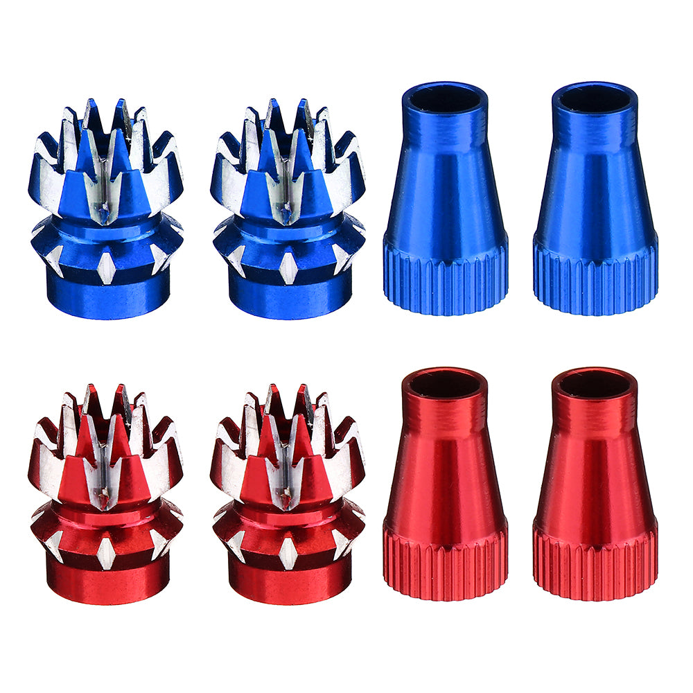 RJX M4 4mm Metal Transmitter Stick Anti-slipping Cap for JR XG8 11 14 RC Helicopter Airplane 