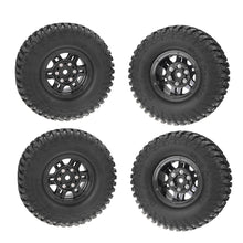 4Pcs AUSTAR AX-3020D 1.9 Inch 103mm RC Car Tires With Hub For 1/10 D90 SCX10 CC01 RC Car Crawler