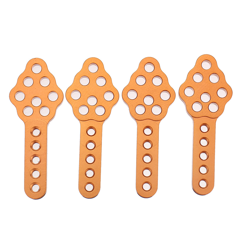 4PCS Metal Shock Abosrber Damper Mount Plate for AXIAL SCX10 1/10 RC Crawler Car Parts