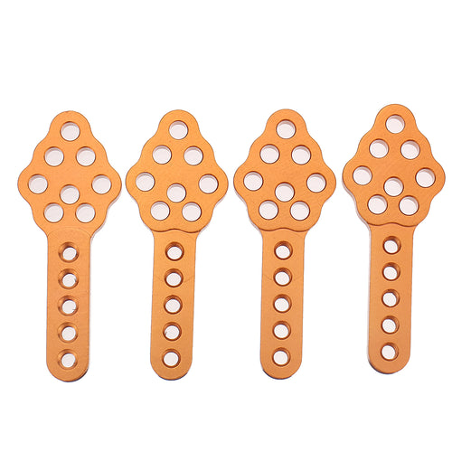 4PCS Metal Shock Abosrber Damper Mount Plate for AXIAL SCX10 1/10 RC Crawler Car Parts