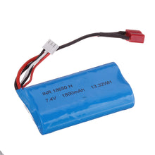 7.4V 1800mAh 10C 2S T Plug Li-ion Battery for RBRC RB1277A 1/12 RC Vehicels Model