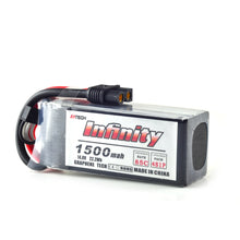 AHTECH Infinity 4S 14.8V 1500mAh 85C Graphene LiPo Battery XT60 Support 15C Boosting Charger 
