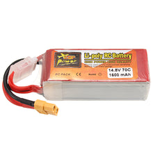 ZOP Power 14.8V 1600mAh 70C 4S Lipo Battery XT60 Plug