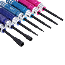 JCZK Screwdriver Tool Set Hex Flathead Phillips Screw Nut Driver Repairing Tool For RC Models