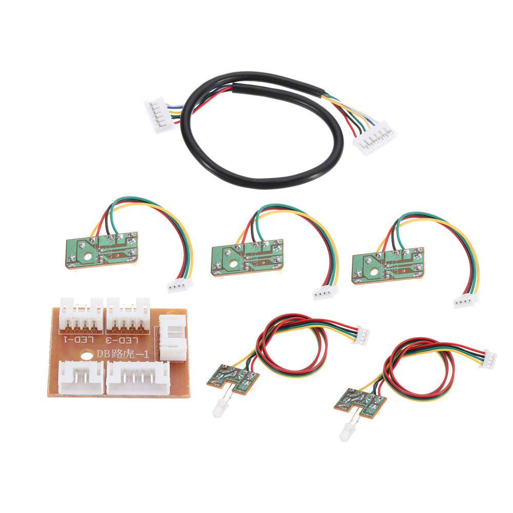 6PCS MN Model Upgraded Steering LED Light for MN45 MN77 MN90 MN96 MN99S 1/12 RC Car