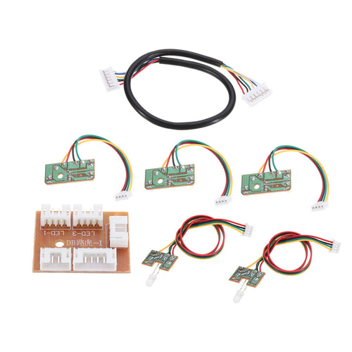 6PCS MN Model Upgraded Steering LED Light for MN45 MN77 MN90 MN96 MN99S 1/12 RC Car 