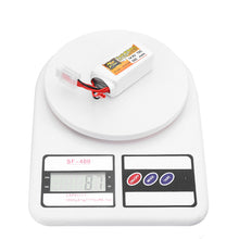 3Pcs ZOP Power 14.8V 550mAh 70C 4S Lipo Battery JST Plug for RC FPV Racing Drone 