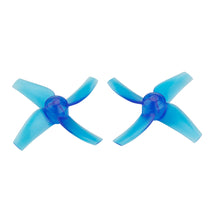 10 Pairs KINGKONG/LDARC 48mm 4-blade Transparent Propeller 1.5mm Hub for GT8 RC Drone