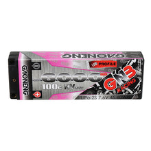 Gaoneng 7.6V 6000mAh 100C 2S HV 4.35V Lipo Battery 5.0mm Banana Plug T Plug for 1:10 RC Car Boat