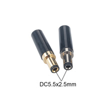 2PSCS RJXHOBBY DC 5.5 x 2.5mm Power Solder Welding Plug End Connection