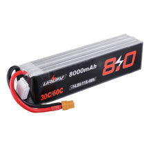 URUAV 14.8V 8000mAh 30/60C 4S Lipo Battery XT60 Plug for RC Quadcopter FPV Drone