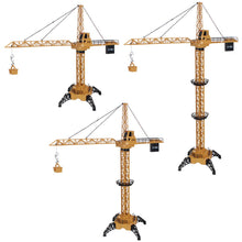 91113 128CM 4CH Electric Remote Control Rc Crane Toy High Rise Tower Construction Engineering Truck 