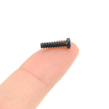 10PCS 25-LS01 2.6mm Round Head Black Screw For 9125 1/10 RC Car Parts