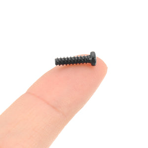10PCS 25-LS01 2.6mm Round Head Black Screw For 9125 1/10 RC Car Parts