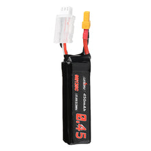URUAV 7.4V 450mAh 60C/120C 2S Lipo Battery XT30 Plug for iFlight CineBee 75HD