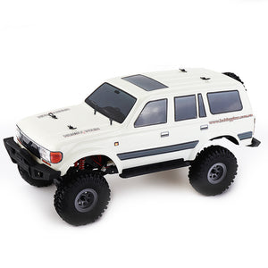 1/18 2.4G Mini Off-road Indoor Truck RC Car Waterproof ESC Motor 3Line Servo Vehicle Models Rock Crawler 