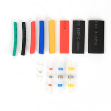 150Pcs in Total Boxed 80Pcs PE Heat Shrink Tube Insulating Sleeve+70Pcs Solder Tin Ring for ESC Wire