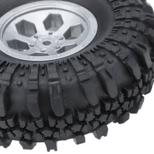 2PCS RGT EX86100 1/10 RC Car 1.9 Inch Pre-mount Tires & Wheel R86034 Spare Parts 