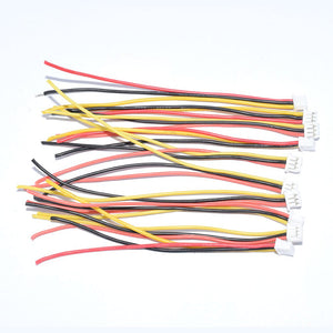 10PCS Molex PicoBlade 1.25mm 3Pin Plug Cable Wire 6cm For FPV Racing Drone Camera 