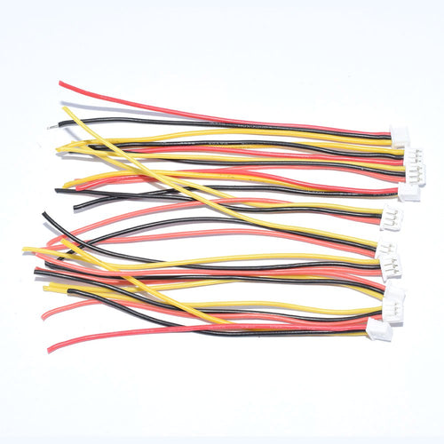 10PCS Molex PicoBlade 1.25mm 3Pin Plug Cable Wire 6cm For FPV Racing Drone Camera 