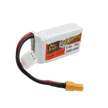 ZOP POWER 7.4V 1000mAh 70C 2S Lipo Battery With XT60 Plug 