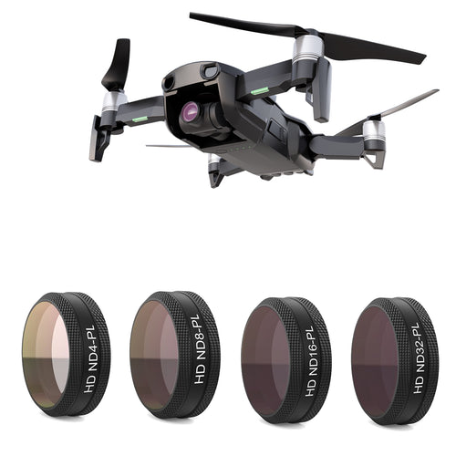 4pcs Camera Lens Filter Set ND4-PL+ND8-PL+ND16-PL+ND32-PL for DJI MAVIC Air