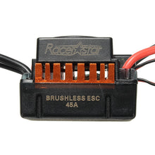 Racerstar 45A ESC Brushless Waterproof Sensorless With Fan 1/10 RC Car Part