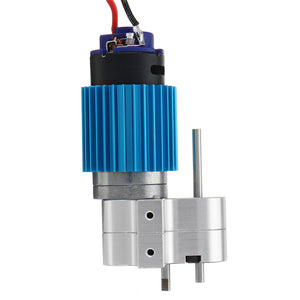 1PC Metal Transfer Gear Box W/ 370 Motor for WPL B-16 B-24 B-36 C24 JJRC Q60 Q61 4WD 6WD RC Car 