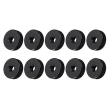10Pcs M5 Manual Knurled Thumb Aluminum Alloy Screw Nut Spacer Flat Washer