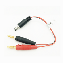 Double 4.0 Banana Plug Adapter Connector to DC5.5X2.1 Charge Cable