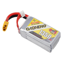 Gaoneng GNB 14.8V 1350mAh 100C 4S Lipo Battery XT60 Plug for Merica 5 Inch FPV Racing Drone Frame