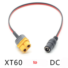 XT60 to DC / T Plug to DC 3.5 Lipo Battery Charger Cable Charging Line Adapter Wire For FPV Goggles Video Glasses