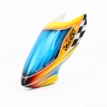 ALZRC Devil 450 Pro V2  RC Helicopter Parts Fiber Glass Canopy Yellow