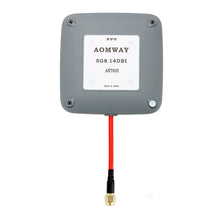 Aomway 5.8GHz 14dBi High Gain Flat FPV Receiver Antenna RHCP for RC Drone FPV Racing