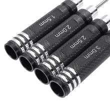 4pcs 1.5/2.0/2.5/3.0mm Ball Head Screwdriver Tool Set For RC Model