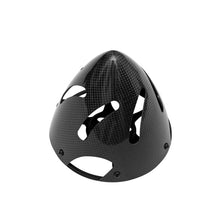 Gemfan Carbon Fiber Hollow Aluminum Base Three-leaf Cowling Fairing 82mm for RC Airplane