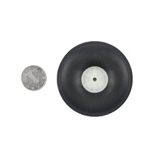 2 Pieces 70mm Diameter PU Simulation Wheel Wheels For RC Airplane 