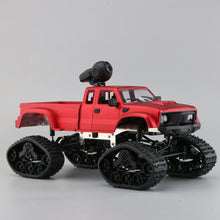 Fayee FY002B 1/16 2.4G 4WD Rc Car 720P HD WIFI FPV Off-road Military Truck Track Wheel W/ LED Light 