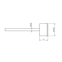 TRUERC AXII-MMCX 90 Degree 5.8GHz 1.6dBi Gain FPV Antenna LHCP/RHCP With MMCX Connector For FPV RC Racer Drone
