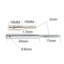 2PCS M2 Metal Ball Head Push Rod Connecting Rod 20mm/39mm Optional For RC Gasoline Airplane