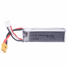 7.4V 750mAh 35C 2S Lipo Battery XT30U Plug For XK K130 Helicopter