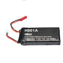 7.4V 1400mAh Lipo Battery For Hubsan H501S H502S H109S H901A Transmitter