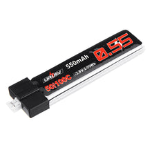 5Pcs URUAV 3.8V 550Mah 50/100C 1S HV 4.35V Lipo Battery PH2.0 Plug for Emax Tinyhawk Kingkong/LDARC TINY