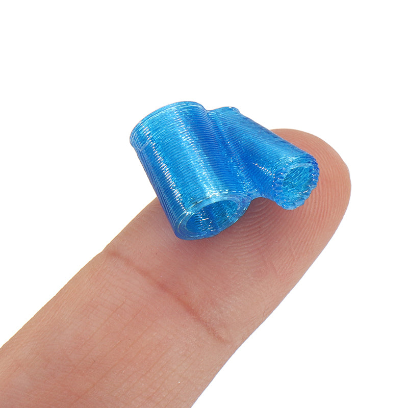 4PCS 40° TPU FPV RX Antenna Tube Holder w/ 2PCS 5.5 inches Antenna Tube for 5mm Standoffs