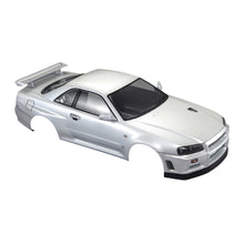 Killerbody NISSAN SKYLINE R34 Finished Body Pearl-white RC Car Body Shell For 1/10 Electric Car