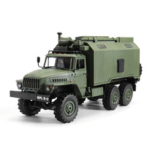 WPL B36 Ural 1/16 2.4G 6WD Rc Car Military Truck Rock Crawler Command Communication Vehicle RTR Toy 