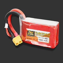 ZOP Power 11.1V 1800mAh 3S 45C Lipo Battery XT60 Plug