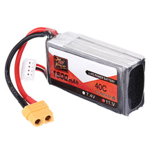 ZOP Power 11.1V 1500mAh 40C 3S Lipo Battery XT60 Plug